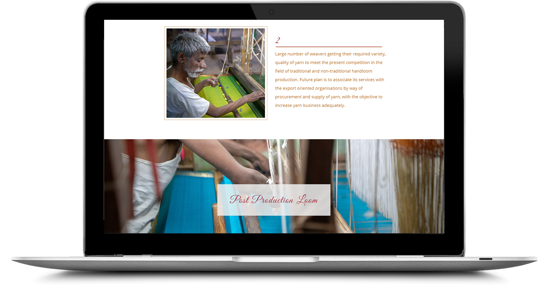 priyadharshini-silks-website-mockup-production-process