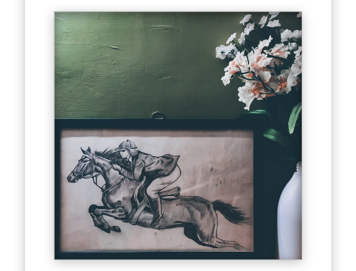 pencil-sketches-horse